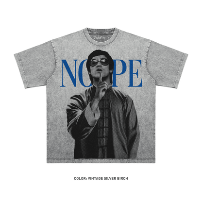 Bruce Lee: You Can Say NO To Everyone 100% Cotton Short Sleeve Vintage T-shirt