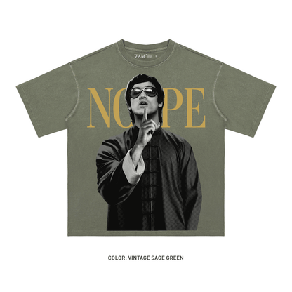 Bruce Lee: You Can Say NO To Everyone 100% Cotton Short Sleeve Vintage T-shirt