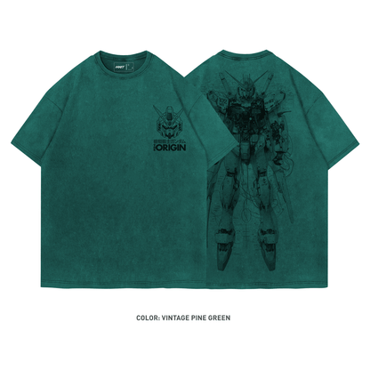 A Blueprint of Gundam RX-78, Mobile Suit Gundam Ivory Tee