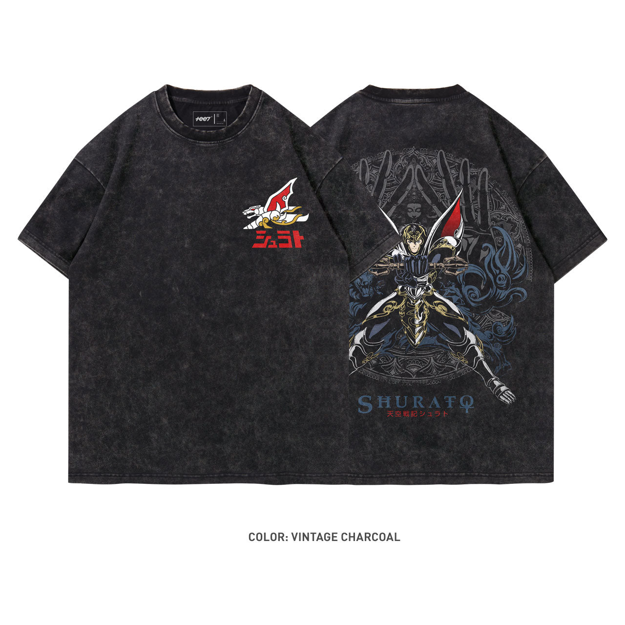 Shurato King Shura 100% Cotton Short Sleeve Vintage T-shirt